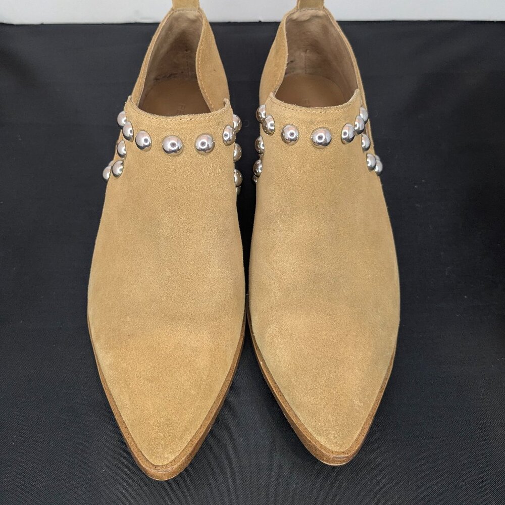 Rebecca Minkoff Katen Studded Suede Booties
